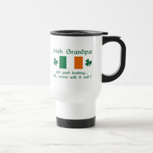 Caneca Térmica Vovô irlandês bonito