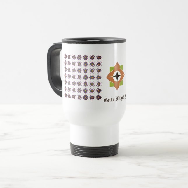 Caneca Térmica Voyager Mug (Branco) (Frente Esquerda)