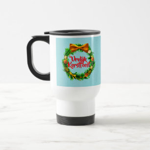 Caneca Térmica Vrolijk Kerstfeest Dutch Feliz Natal