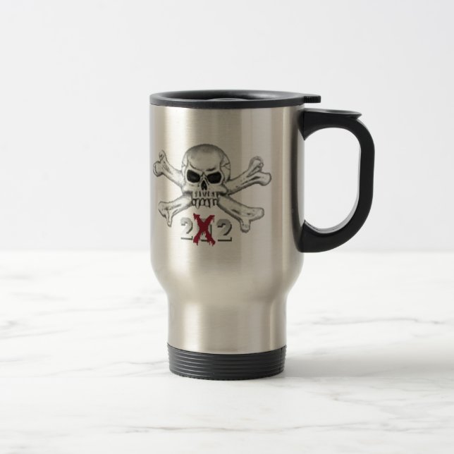 Caneca térmica w/Skull (Direita)