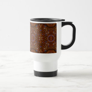 Caneca Térmica Walkabout australiano do aborígene com trilhas