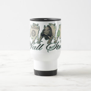 Caneca Térmica Wall Street/dinheiro