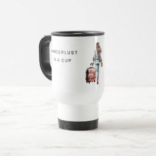 Caneca Térmica Wanderlust Personalizado De Foto Em Um Cupp