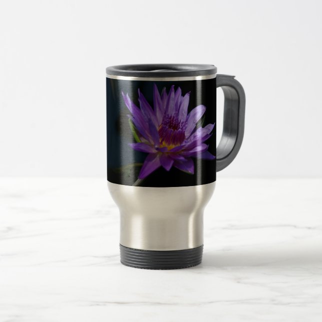 Caneca Térmica Waterlily Lotus (Frente Esquerda)