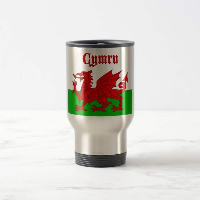 Caneca Térmica Welsh Flag Cymru (Centro)