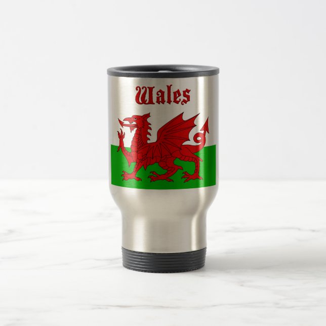 Caneca Térmica Welsh Flag Wales (Centro)