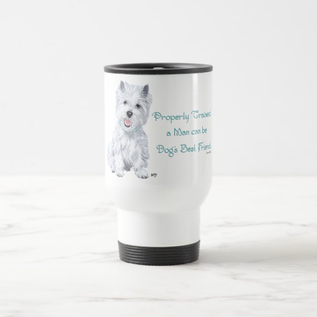 Caneca Térmica Westie Words of Wisdom (Centro)