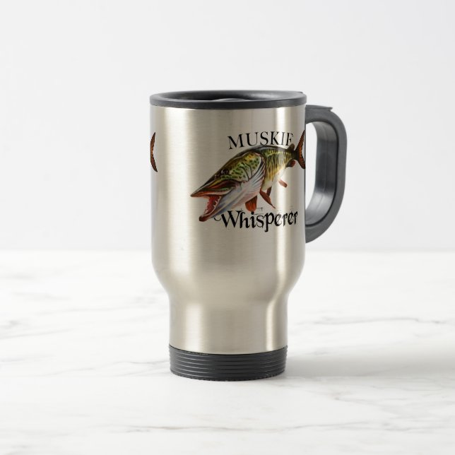 Caneca Térmica Whisperer de Muskie (Frente Esquerda)