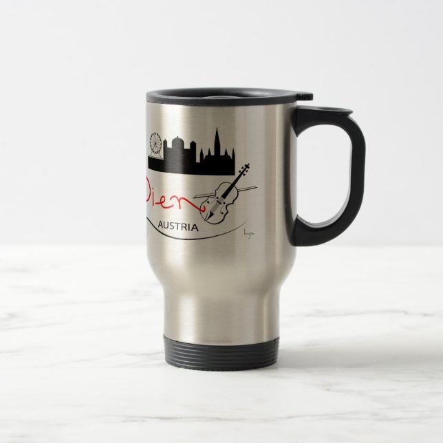 Caneca Térmica Wien, Áustria - Österreich (Direita)