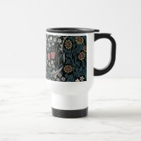 William Morris Blackthorn Floral Art Nouveau