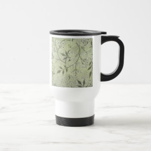Caneca Térmica William Morris Jasmine Botanical