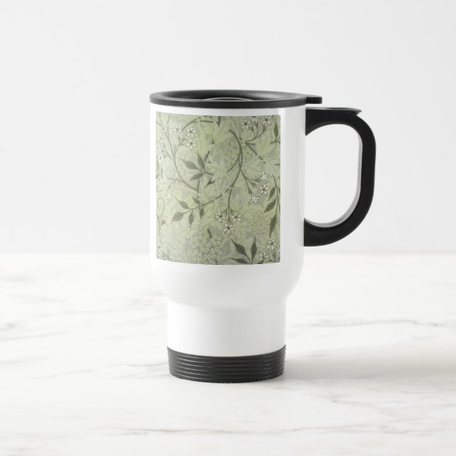 Caneca Térmica William Morris Jasmine Botanical (Direita)