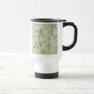 Caneca Térmica William Morris Jasmine Botanical