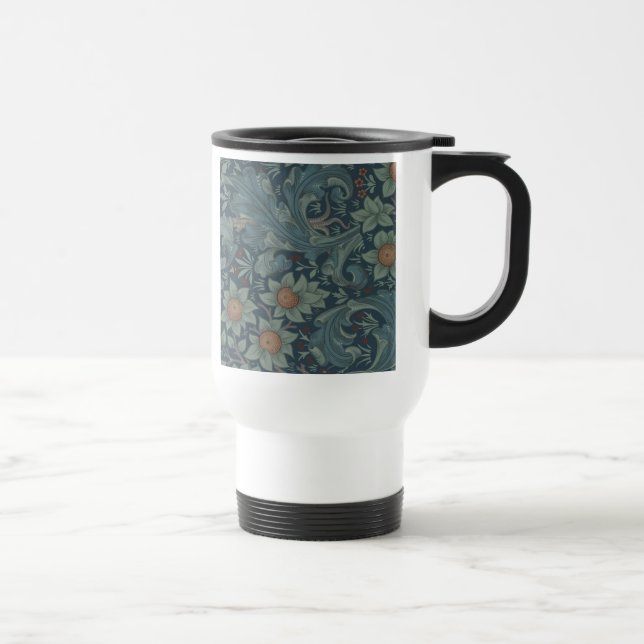 Caneca Térmica William Morris Orchard Pattern Art (Direita)