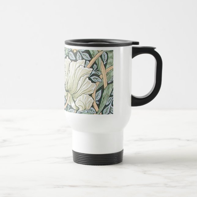 Caneca Térmica William Morris Pimpernel Floral Wallpaper (Direita)