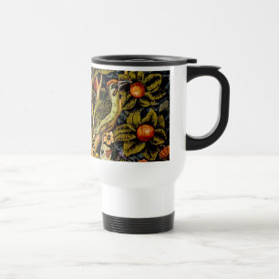 Caneca Térmica William Morris Woodpecker Tapeçaria Artes e Artesa