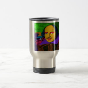 Caneca Térmica William Shakespeare Pop Art