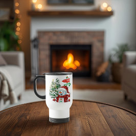 Caneca Térmica Winter Wonderland - Personalized Travel Mug