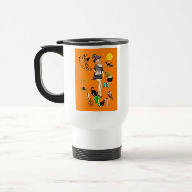 Caneca Térmica Witch An Art (Esquerda)