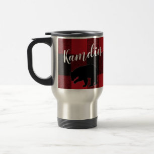 Caneca Térmica Xadrez de 15 onças de café personalizada