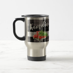 Caneca Térmica XMAS Truck Buffal personalizado de 15 onças de caf