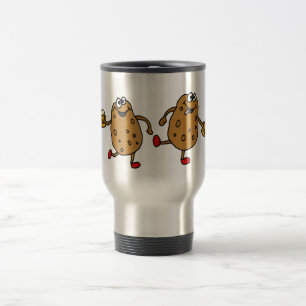 Caneca Térmica XX- desenhos animados despedaçados das batatas