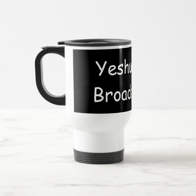 Caneca Térmica Yeshua ama radiodifusores (Esquerda)