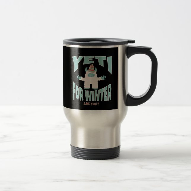 Caneca Térmica Yeti para o inverno (Direita)