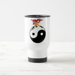 Caneca Térmica Yin & Yang Christmas Ball