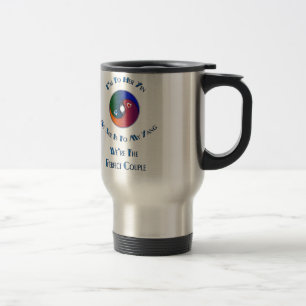 Caneca Térmica Yin Yang O Casal Para Seu Verso