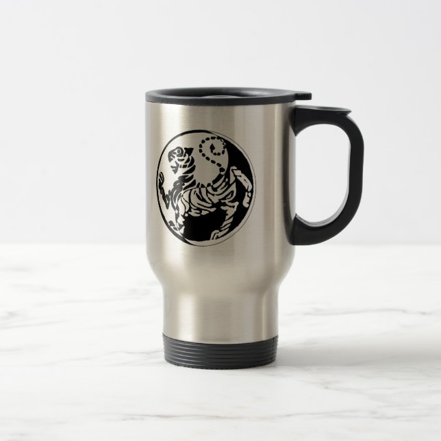 Caneca Térmica YIN YANG SHOTOKAN TIGER (impressão de 2 lados) (Direita)
