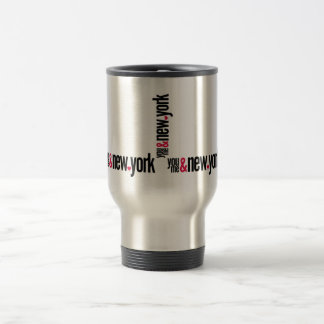 Caneca Térmica You Me&New York Travel Mug Romantic Commuter Gift