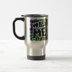 Caneca Térmica Zebra Black e Rainbow Wild Me