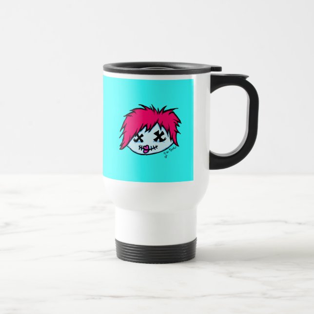 Caneca Térmica Zombi na moda (Direita)