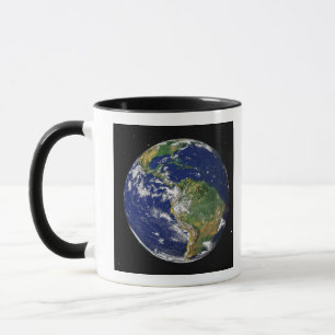 Caneca Terra completa que mostra Ámérica do Sul 2