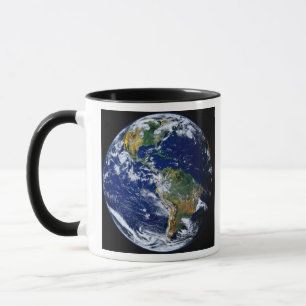 Caneca Terra completa que mostra os Americas