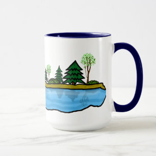 Caneca Terra de 11.842 Lagos Minnesota Mug
