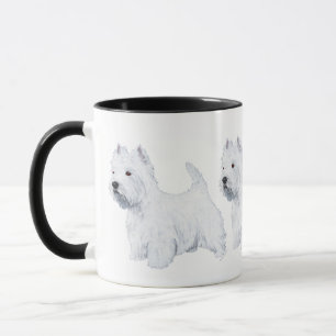 Caneca Terrier Branco de West Highland
