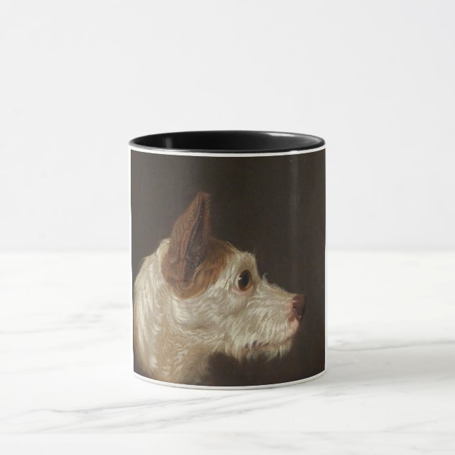 Caneca Terrier Dog Head (por James Ward) (Centro)
