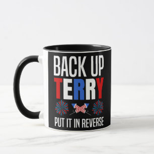 Caneca Terry Faça O Backup Coloque Em Ré 4 De Julho Engra