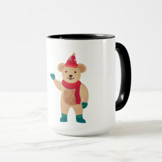 Caneca Tesco pudsey urso de Natal engraçado