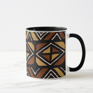 Caneca Teste padrão #2 de pano da lama do Kenyan