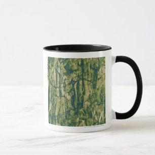 Caneca Teste padrão da camuflagem do latido de árvore
