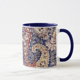 Caneca Teste padrão de Paisley