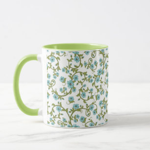 Caneca Teste padrão floral 12