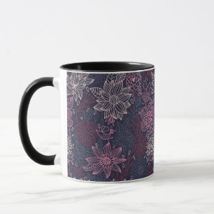 Caneca Teste padrão floral 4 2