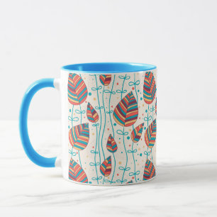 Caneca Teste padrão floral 5 2