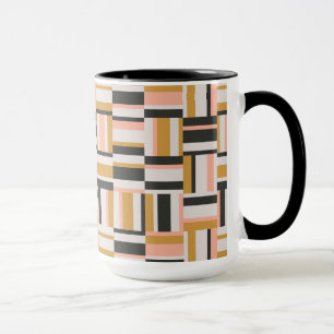Caneca Teste padrão geométrico da forma