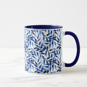 Caneca Teste padrão pintado mão da tinta da aguarela