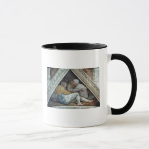 Caneca Teto da capela de Sistine: Os antepassados do